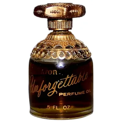 Vintage 1965 Avon Perfume Oil Unforgettable - Ruby Lane