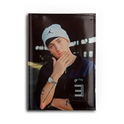 Обложка для автодокументов Eminem ❤ — купить по выгодной цене на «Все  Футболки.Ру» | Принт — 709324 в Санкт-Петербурге