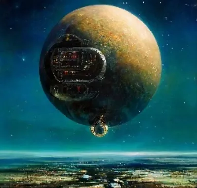 Фантастические планеты: от космических кораблей до планет-гигантов | Trum  Tras | Дзен