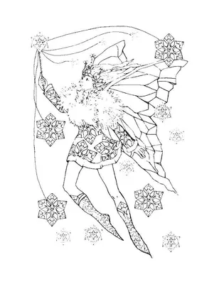 Winter fairy (фея зимы) - Дизайн - Графический дизайн