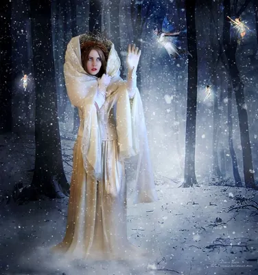 Снежная фея картинки красивые - 78 фото