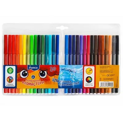 Маркеры для скетчинга двухсторонние 36 цветов / Фломастеры для рисования 36  штук - купить с доставкой по выгодным ценам в интернет-магазине OZON  (1028191942)