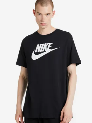 Футболка мужская Nike Sportswear черный цвет — купить за 5999 руб., отзывы  в интернет-магазине Спортмастер