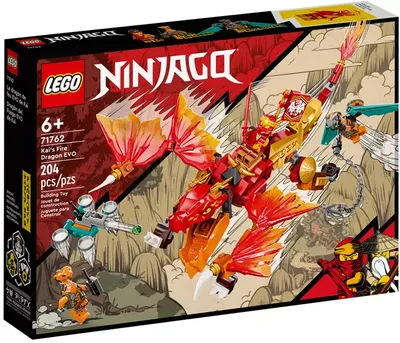 Конструктор Огненный дракон ЭВО Кая 71762 LEGO Ninjago купить в  Новосибирске - интернет магазин Rich Family