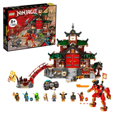 Конструктор LEGO NINJAGO 71767: Храм-додзё ниндзя - Магазин игрушек -  Фантастик