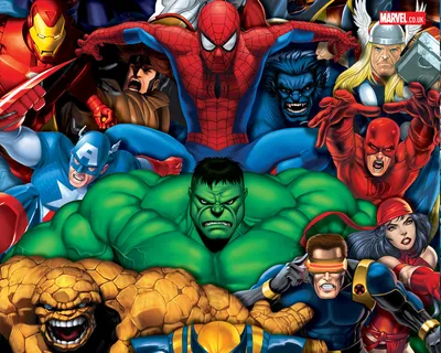 Marvel Супер герои Марвел