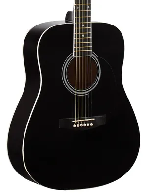 Купить Гитара акустическая Polcraft черная 3/4 по цене 2 290 грн от  производителя