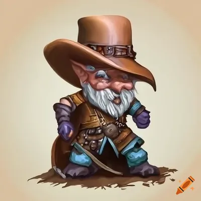 Fantasy portrait of a Forest Gnome \" Sticker for Sale by OCPortraitPlace |  Redbubble