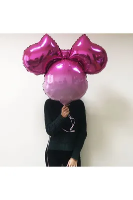 Голова Минни Маус - воздушный шар, фигура 79 см | Bubble Express