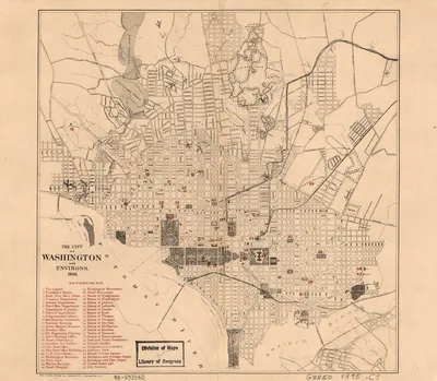 Пушпин, указывающий на город Вашингтон в США Стоковое Изображение -  изображение насчитывающей назначение, карта: 163220687