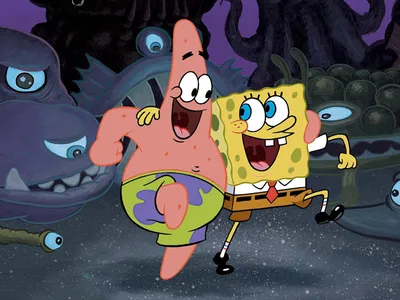 Патрик и Губка Боб достают Мистера Крабса всю дорогу | Отрывок | Какой  момент самый смешной?) #отрывок #губкабоб | By Nickelodeon | Facebook