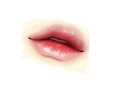 Красивые губы-вырезки в разных цветах Стоковое Изображение - изображение  насчитывающей губы, поцелуй: 135351155