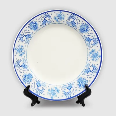 Сувенирная декоративная тарелка \"Гжель…» — создано в Шедевруме