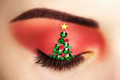 Новогодний мейк-ап 2020: красочные идеи праздничного макияжа (Фото) -  Телеграф