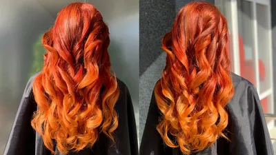 Оттенки красного цвета волос