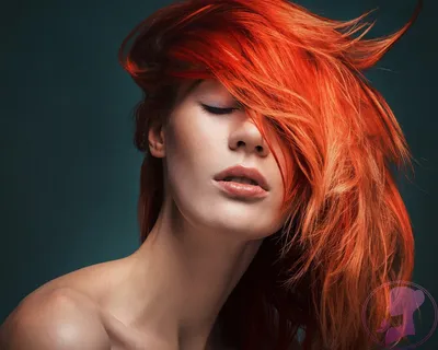 Ярко рыжие волосы фото фотографии