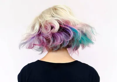 Цветное окрашивание волос - KVATRO