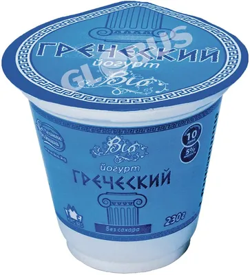 Йогурт греческий из цельного молока без заменителей натуральный