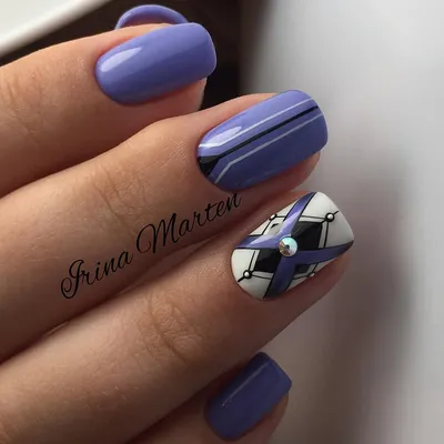 Instagram post by Irina Marten МОСКВА, м КУРСКАЯ • Apr 27, 2018 at 10:26am  UTC | Nails, Geometric, Beauty