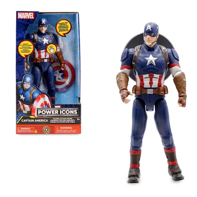 ᐉ Игровая фигурка Капитан Америка 23 см Говорящая Disney Marvel