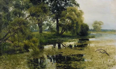 Март. 1895 (картина) — Исаак Ильич Левитан