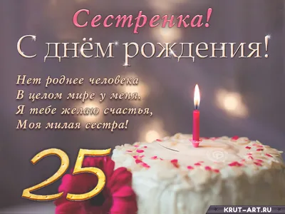 Торт на день рождения 25 лет девушке на заказ по цене 1050 руб./кг в  кондитерской Wonders | с доставкой в Москве
