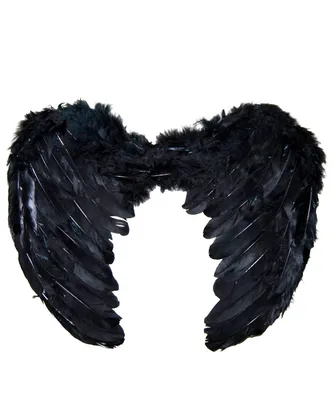 Упаденный черный ангел с крылами сексуальная женщина Стоковое Фото -  изображение насчитывающей людск, персона: 71425884