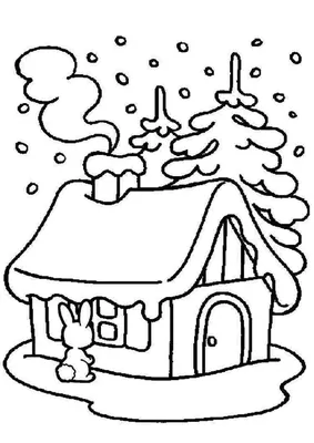 Деревянный домик. Имитация доски для рисования . Векторное изображение  ©toricheks2016.gmail.com 374988410
