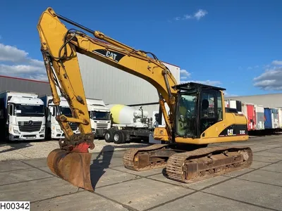 Продажа Caterpillar 318 C 94 KW, Airco, Crawler excavator Гусеничный  экскаватор из Голландии, цена 30900 EUR - Truck1 ID 8084601