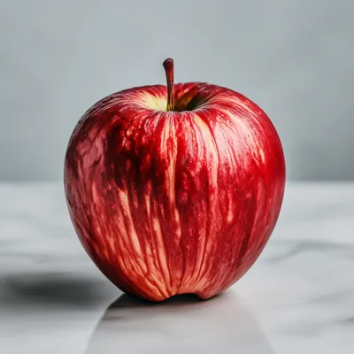 яблоко изолированное на белом фоне Stock Photo | Adobe Stock
