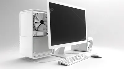 линейный компьютер с черным цветом. значок компьютера на белом фоне  Иллюстрация вектора - иллюстрации насчитывающей конструкция, фронт:  219874174