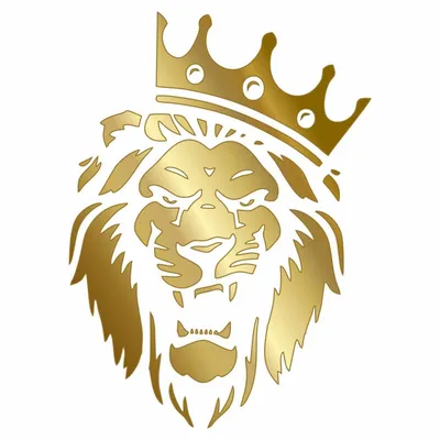 Добрый лев с короной на голове, …» — создано в Шедевруме