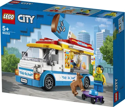 Lego 60253 Город Great Vehicles Грузовик мороженщика – купить за 11 590 тг.  | Uti-Puti.kz