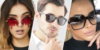 Купить Солнцезащитные очки на магнитах со сменными накладками Black Style  по самой низкой цене в Бишкеке