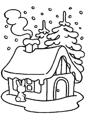 Раскраски Зима. Распечатать для детей в формате А4 | Раскраски, Раскраска  для детей, Детские раскраски
