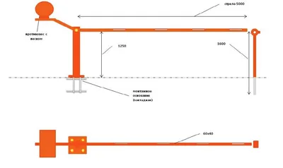 Автоматический антивандальный шлагбаум для парковки Илан АК4500 6 м,  откатного типа - купить по цене 63525 рублей в Москве
