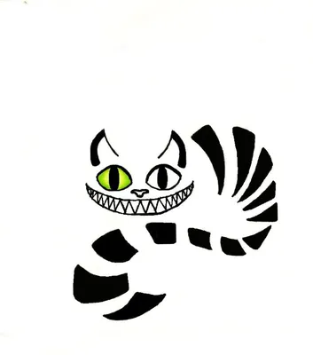 Улыбка чеширского кота» — создано в Шедевруме