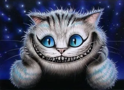 Вы когда -нибудь думали о том, что месяц похож на улыбку чеширского кота?)  | Пикабу