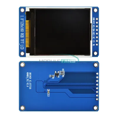 1pc 1.8\" 1.8 Inch TFT Screen Full Color 8 PIN 128x160 128*160 SPI Full –  Aideepen