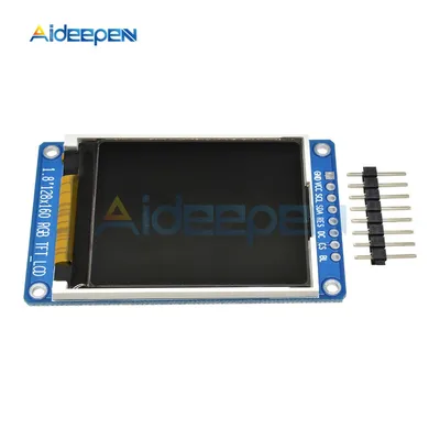 1.8 inch 128x160 Digital LCD Display Module Full Color RGB TFT LCD Screen  SPI ST7735S IC Driver DC 3.3V for Arduino - AliExpress