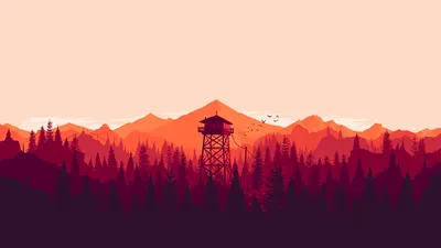Firewatch [1980x1080] : r/wallpapers