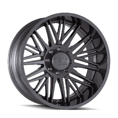 Axe Off-Road Chronus Wheels Rims 24x12 8x6.5 (8x165.1) Gloss Black Milled  -44 | 24128165-44CHRBM