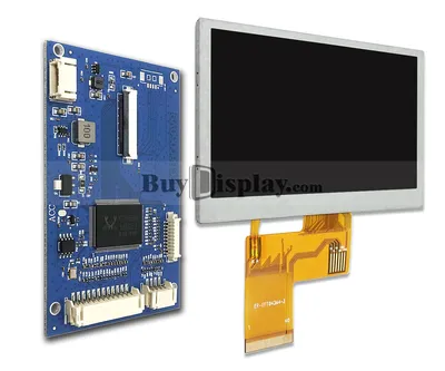 4.3 inch IPS TFT Display Module 480x272,VGA,Video AV Driver Board | eBay