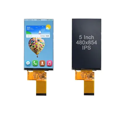 IPS LCD Module 480x854 LCD Display 5 Inch TFT Screen With 45 Pin FPC