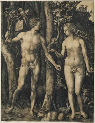 ArtStation - Adam and Eve in paradise