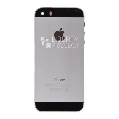 Корпус для iPhone 5S (в сборе) (черный) — купить оптом в интернет-магазине  Либерти