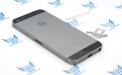 Корпус для Apple iPhone 5s черный (в комплекте с кнопками и лотком sim) в  EkaTech.ru