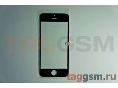 Тачскрин (Сенсор дисплея) совместим с iPhone 5S черный оптом и в розницу  купить онлайн