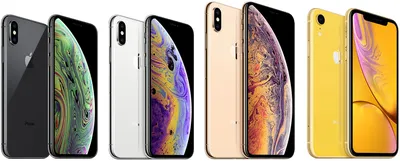 Сравнение iPhone XS, iPhone Xs Max и iPhone X