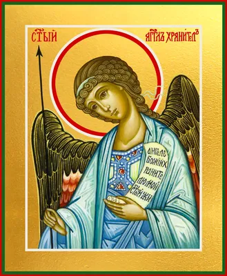 Икона «Ангел-хранитель» c молитвой - Book Present